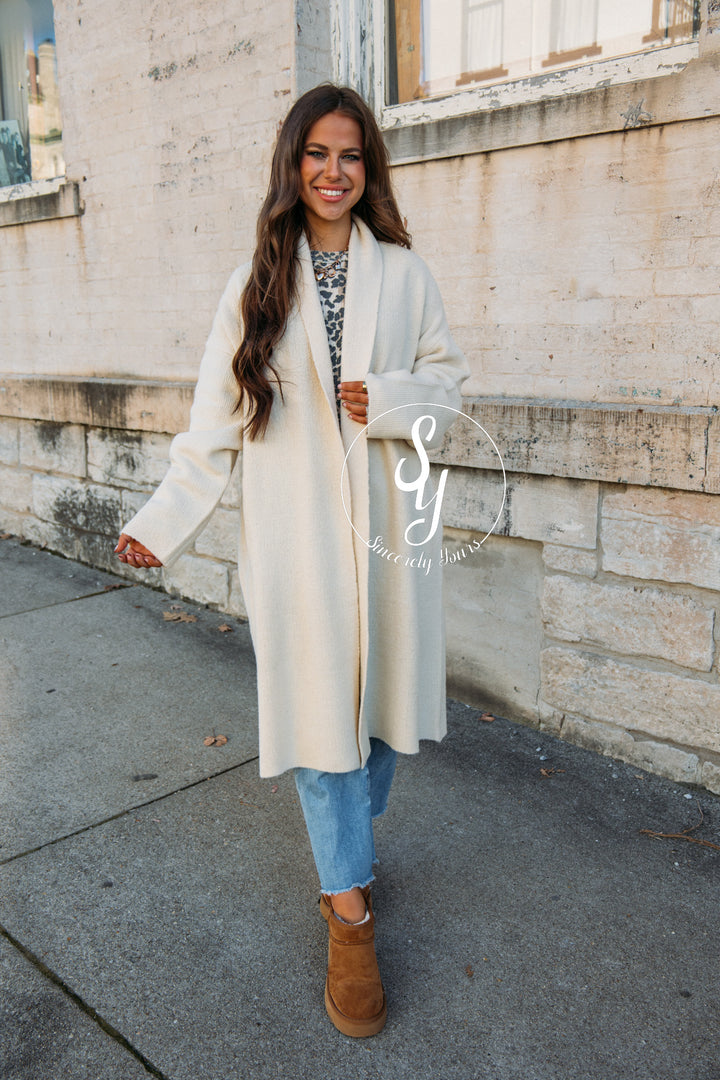 Warm Wishes Cardigan - Alpaca