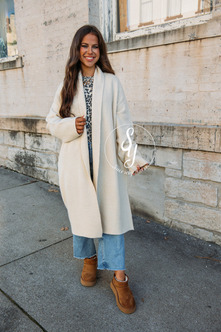 Warm Wishes Cardigan - Alpaca