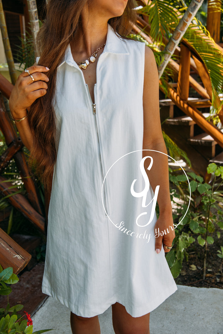 On Course Dress - Off White