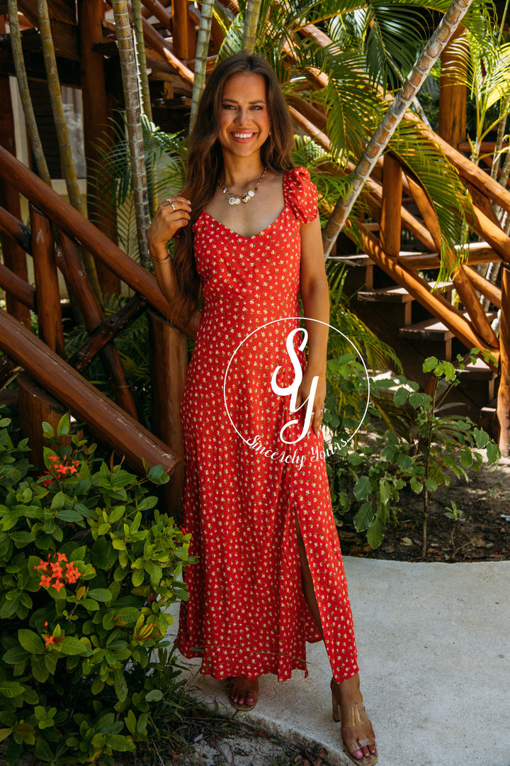 Summer Dress - Red