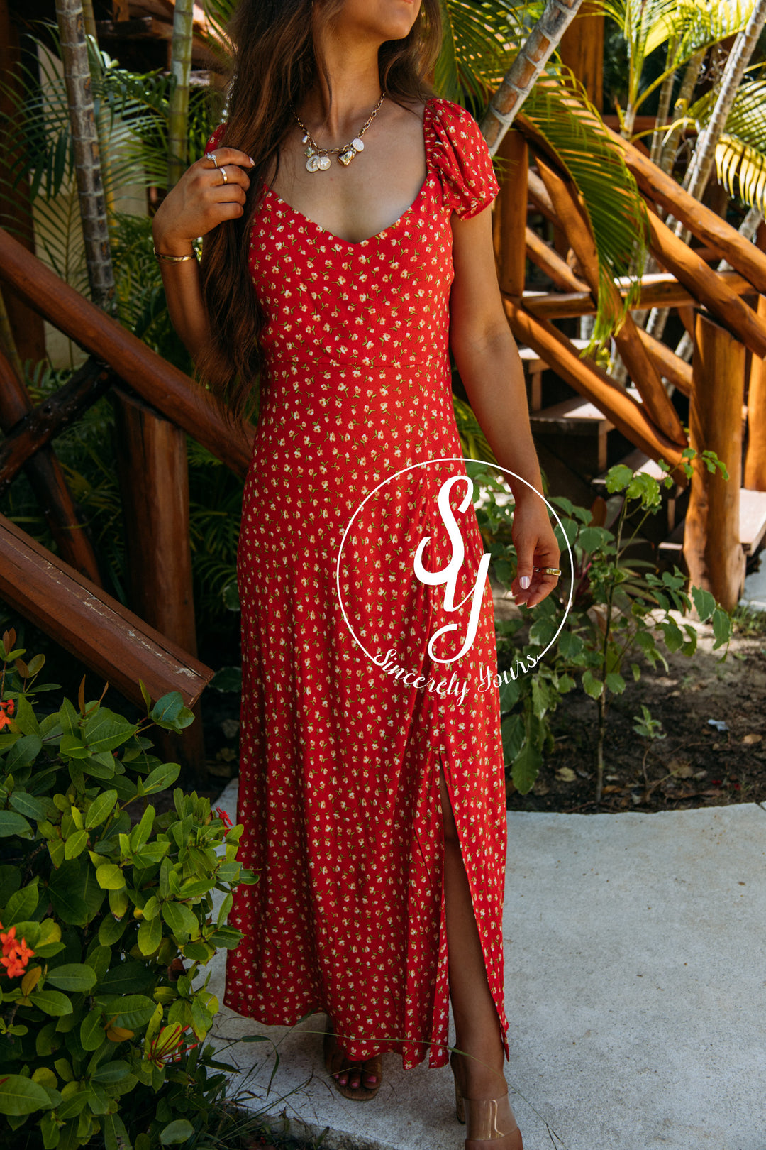 Summer Dress - Red