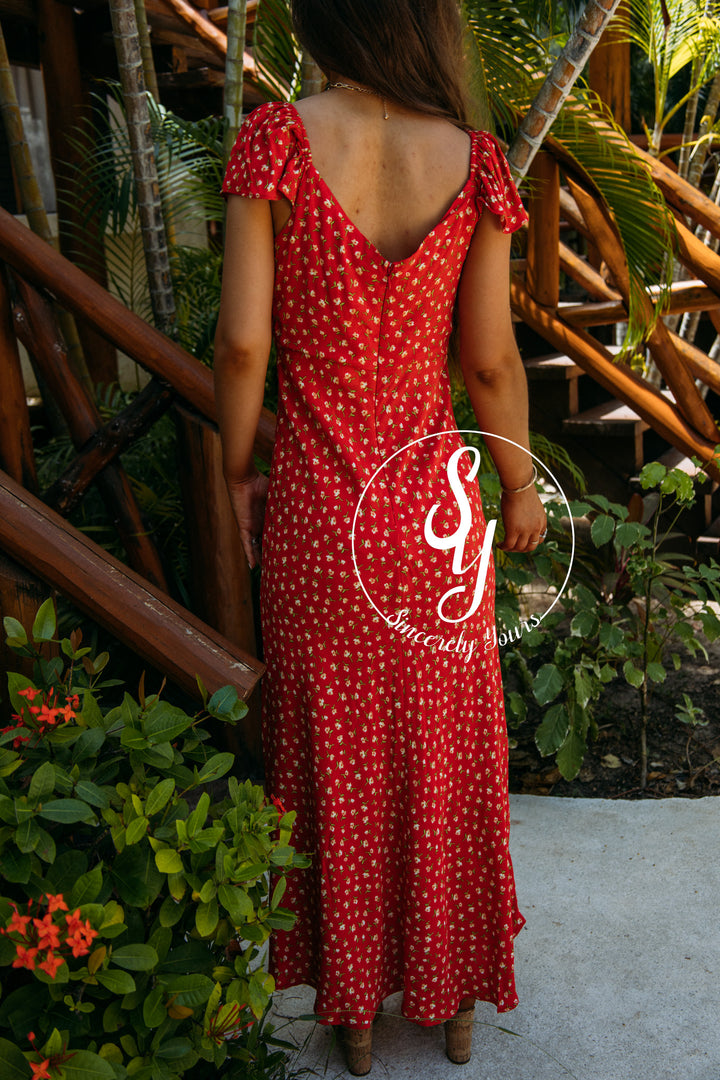 Summer Dress - Red