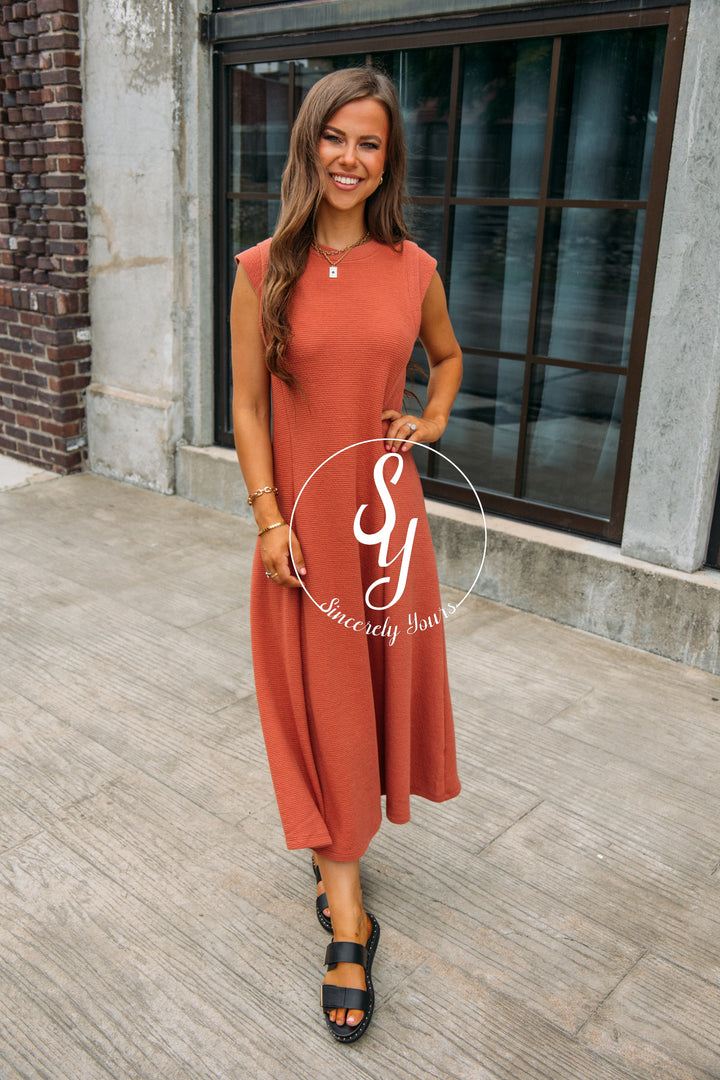 Cloudy Day Dress - Dusty Mauve