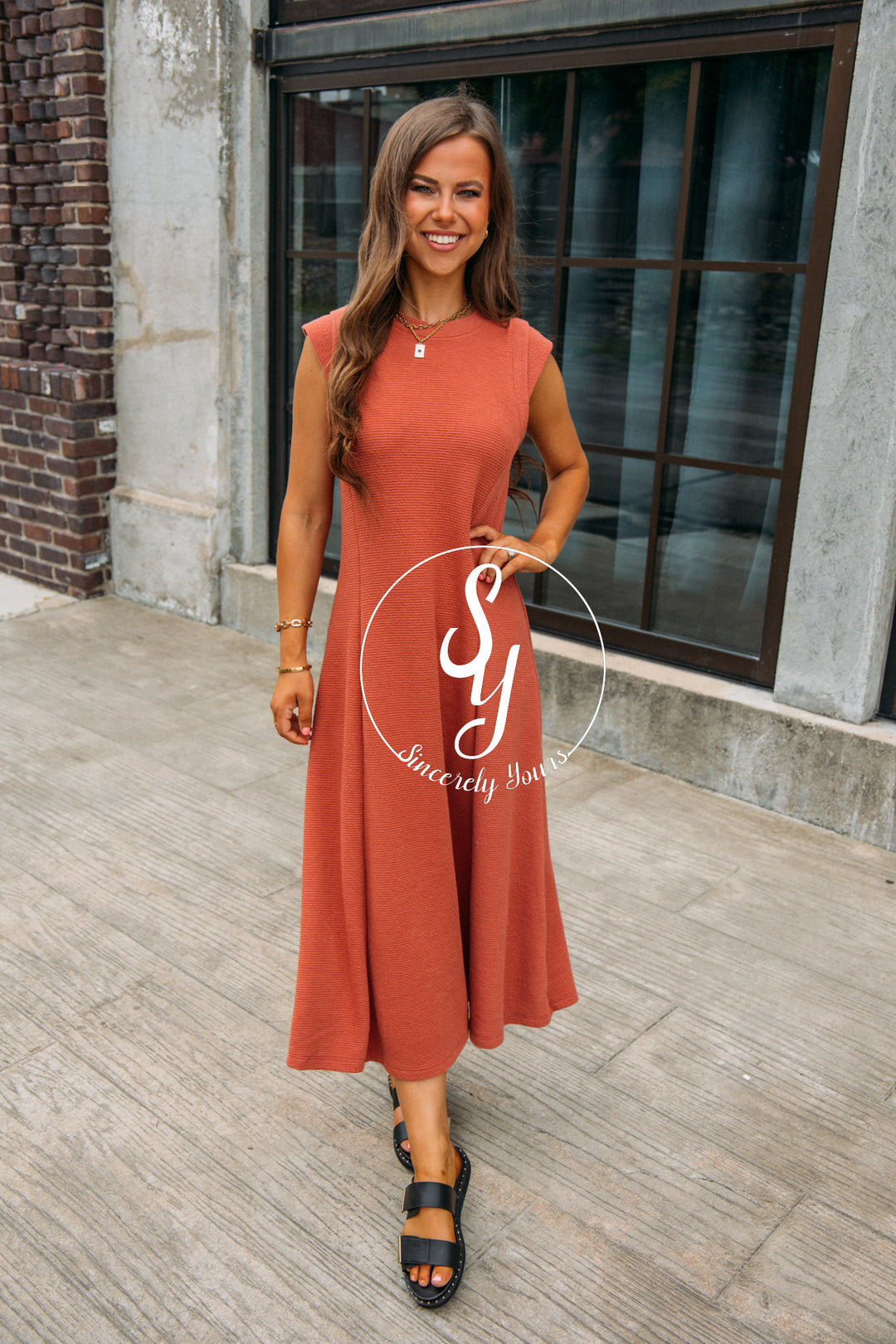 Cloudy Day Dress - Dusty Mauve