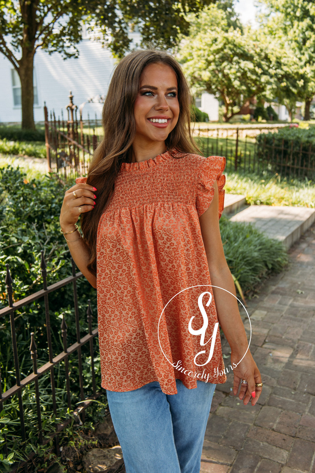 Prelude Top- Orange