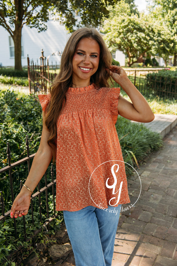 Prelude Top- Orange