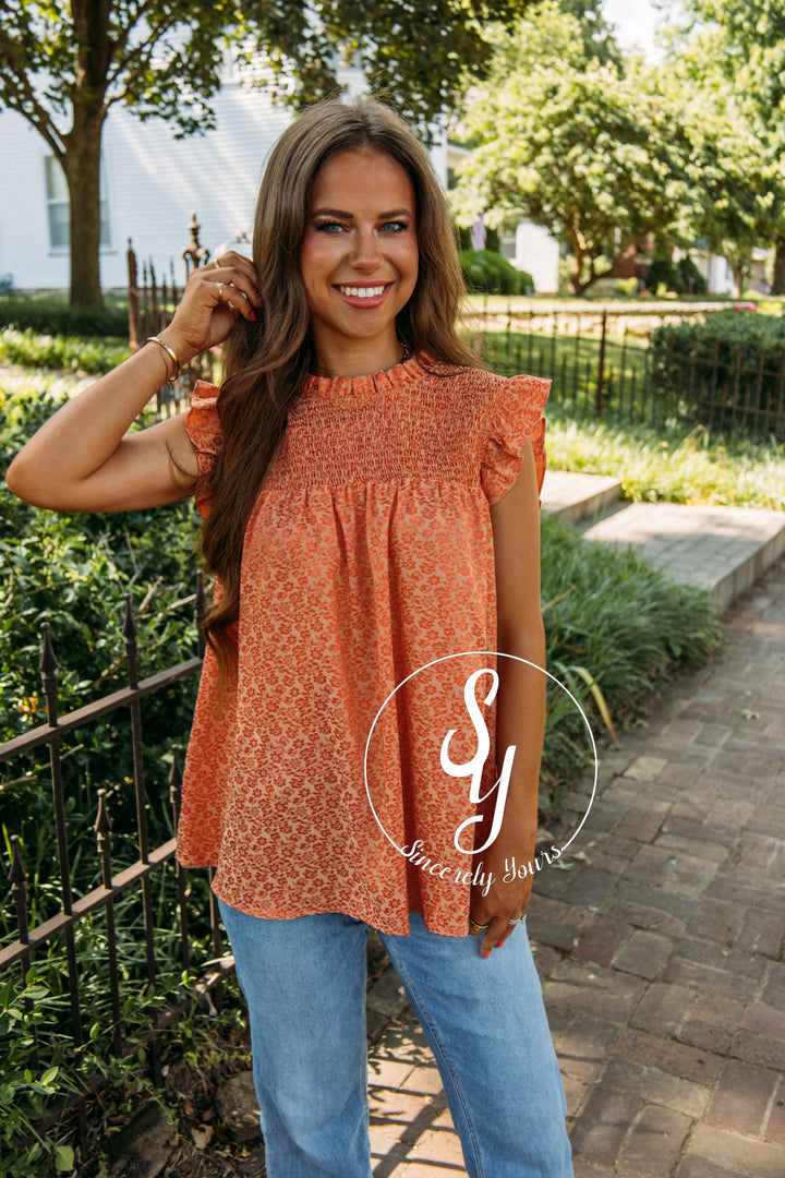 Prelude Top- Orange