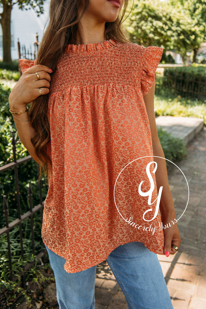 Prelude Top- Orange