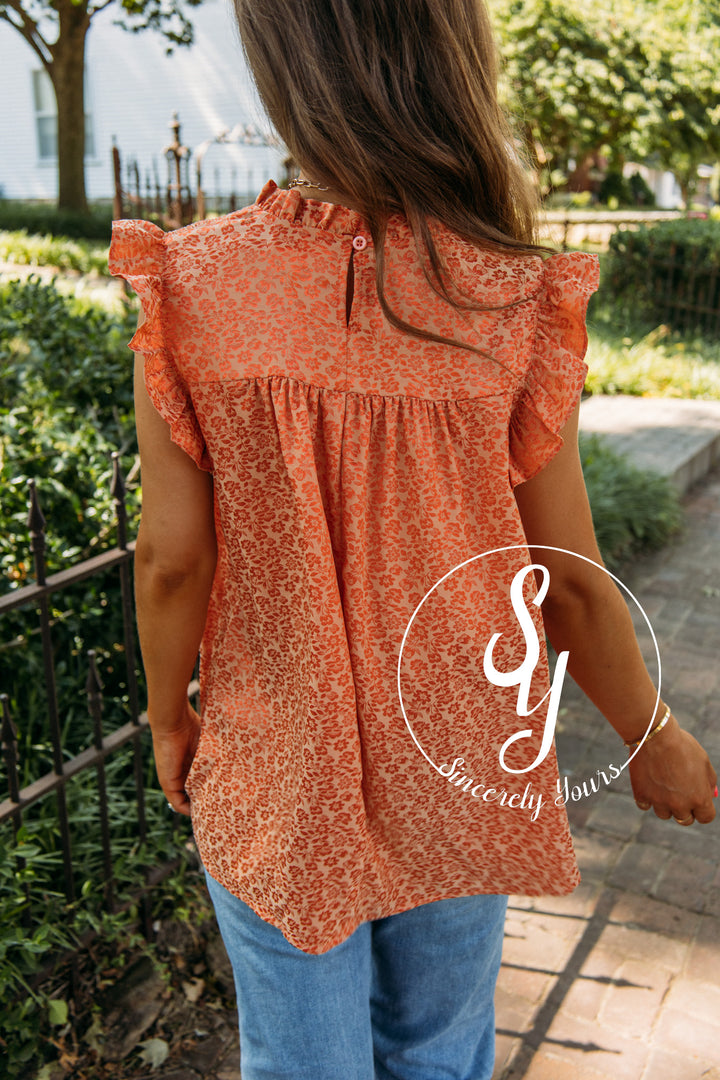 Prelude Top- Orange