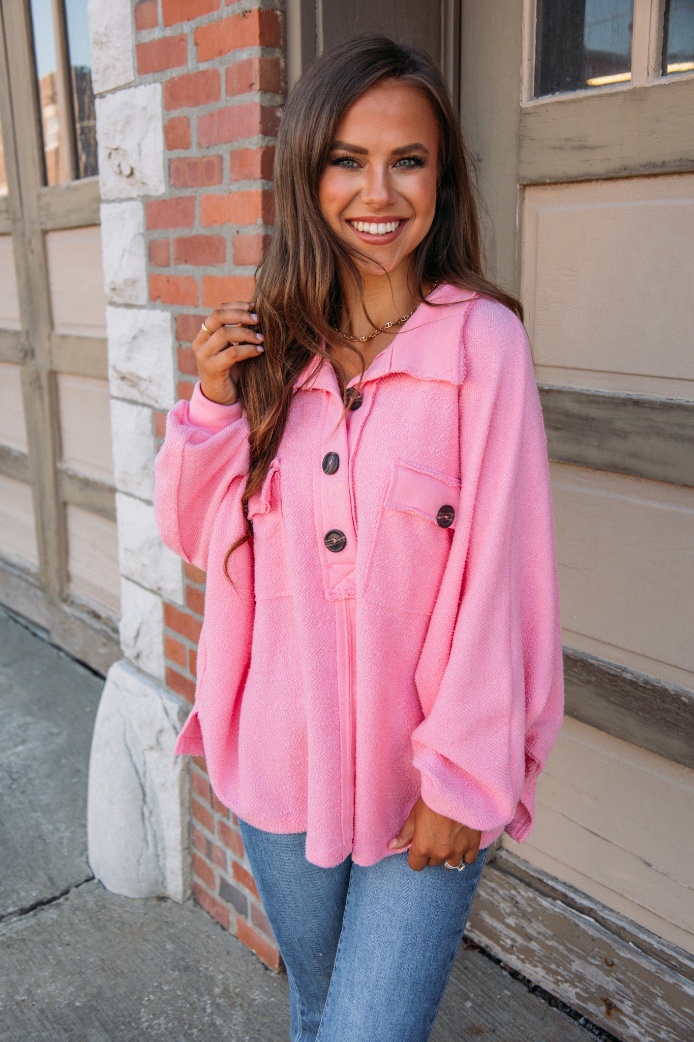 Scout Pullover -Bubblegum