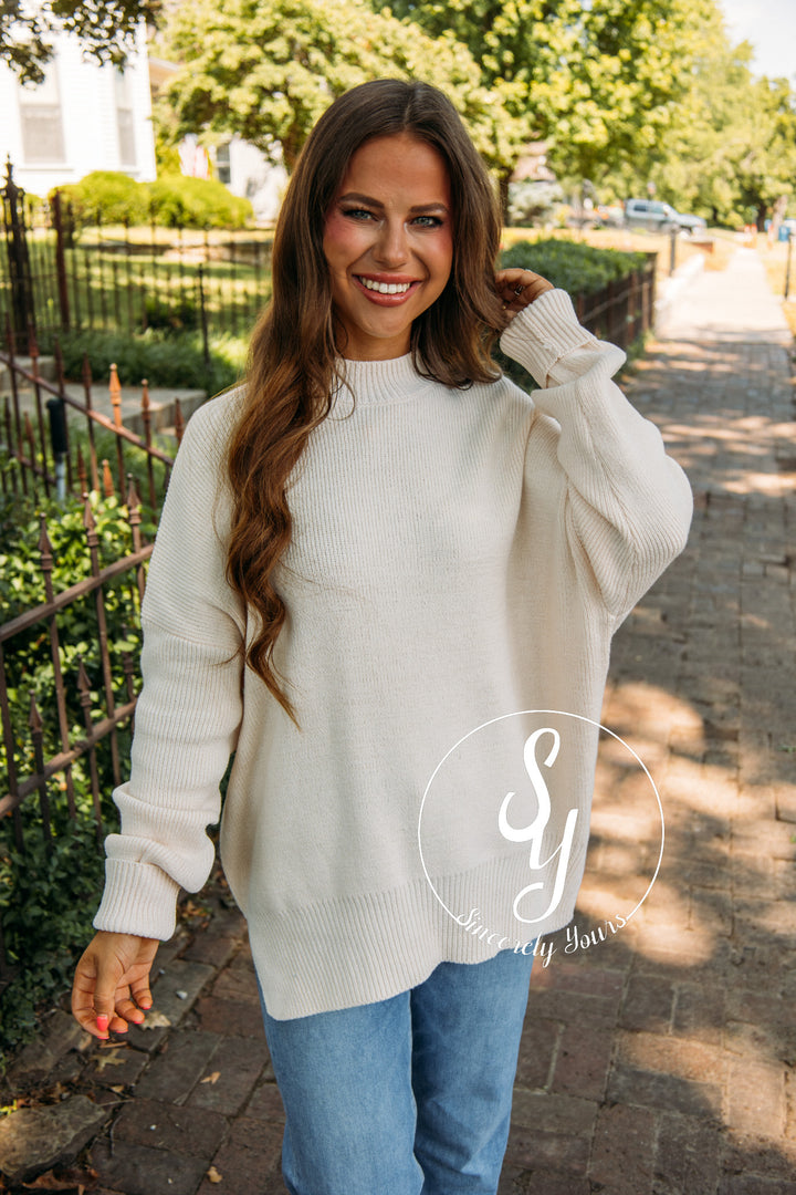 Audrey Sweater- Natural