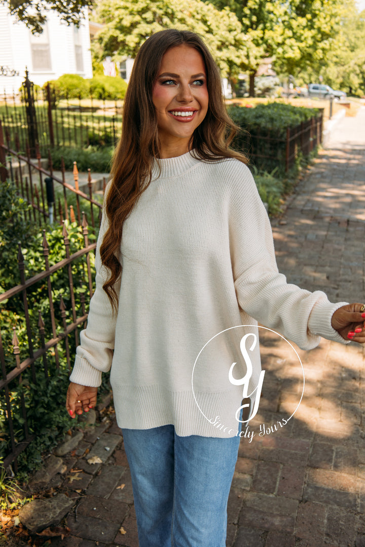 Audrey Sweater- Natural