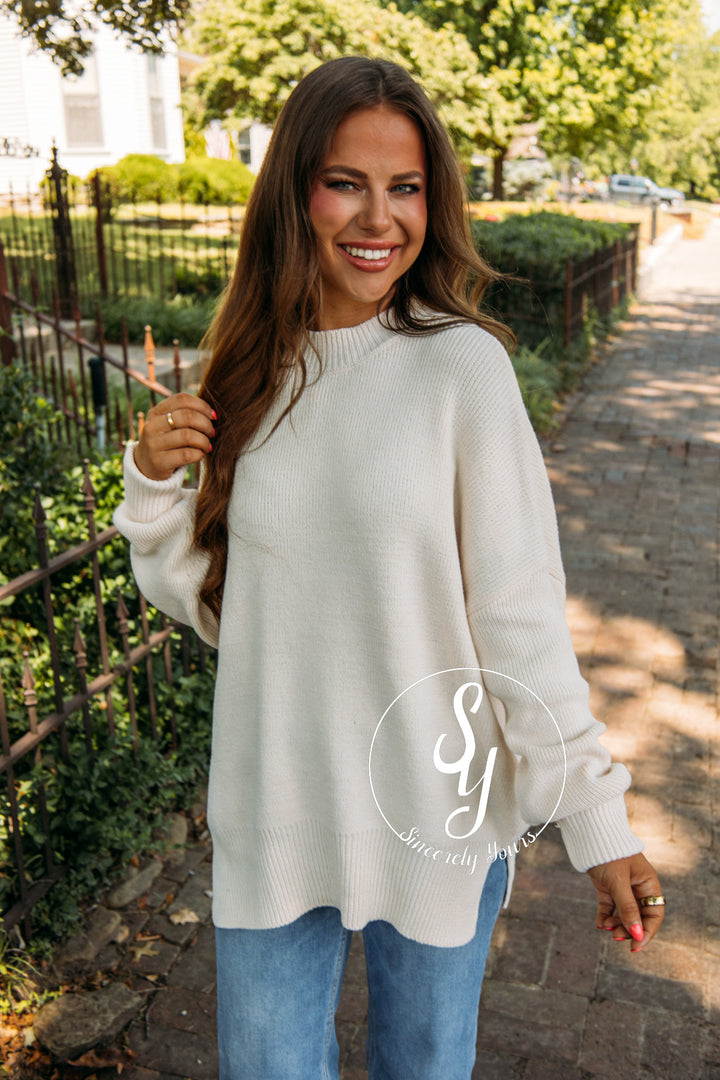 Audrey Sweater- Natural