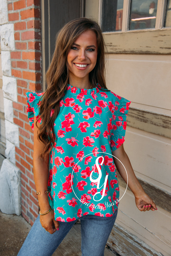 Lilly Top - Green