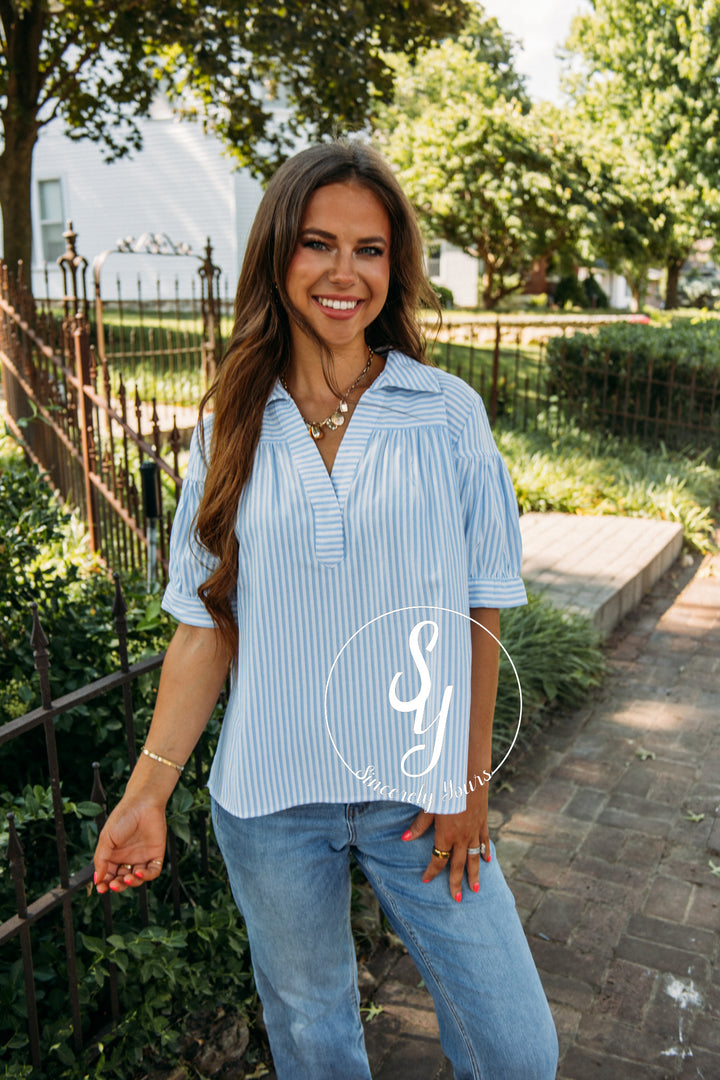 Horizon Light Top-Blue