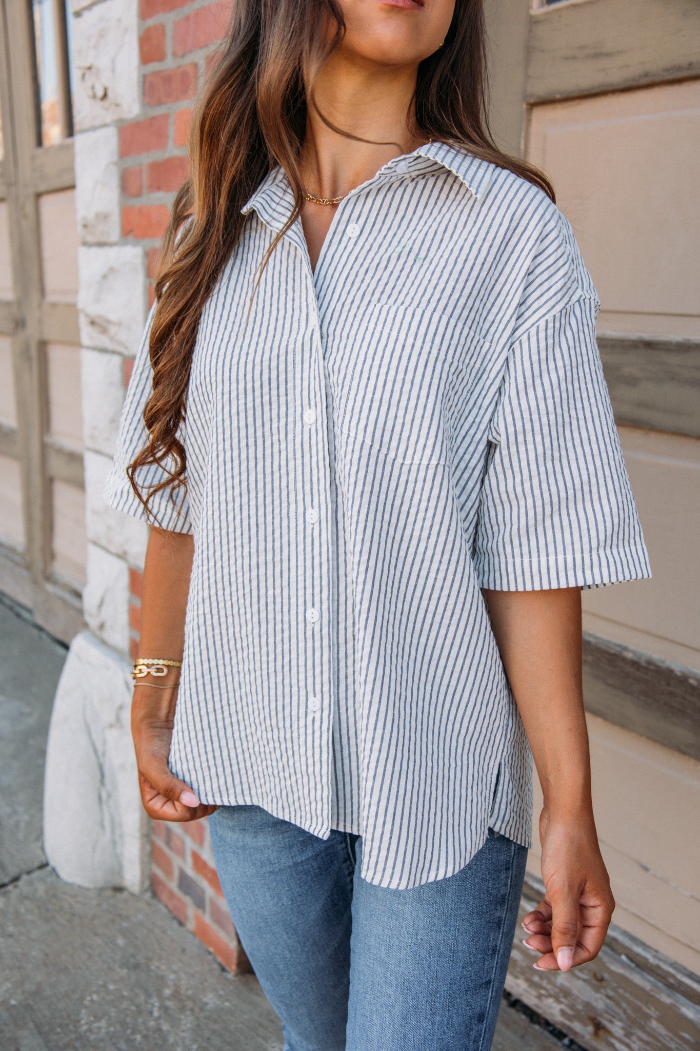 Miriam Top - Navy