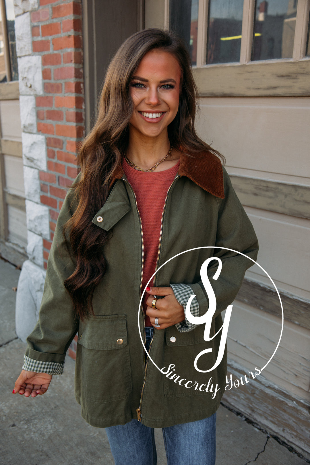 Going Out Chore Jacket - Light Olive