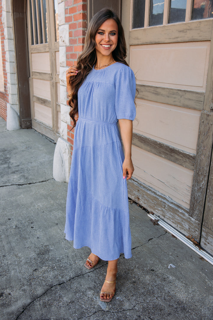 Beginnings Dress - Blue