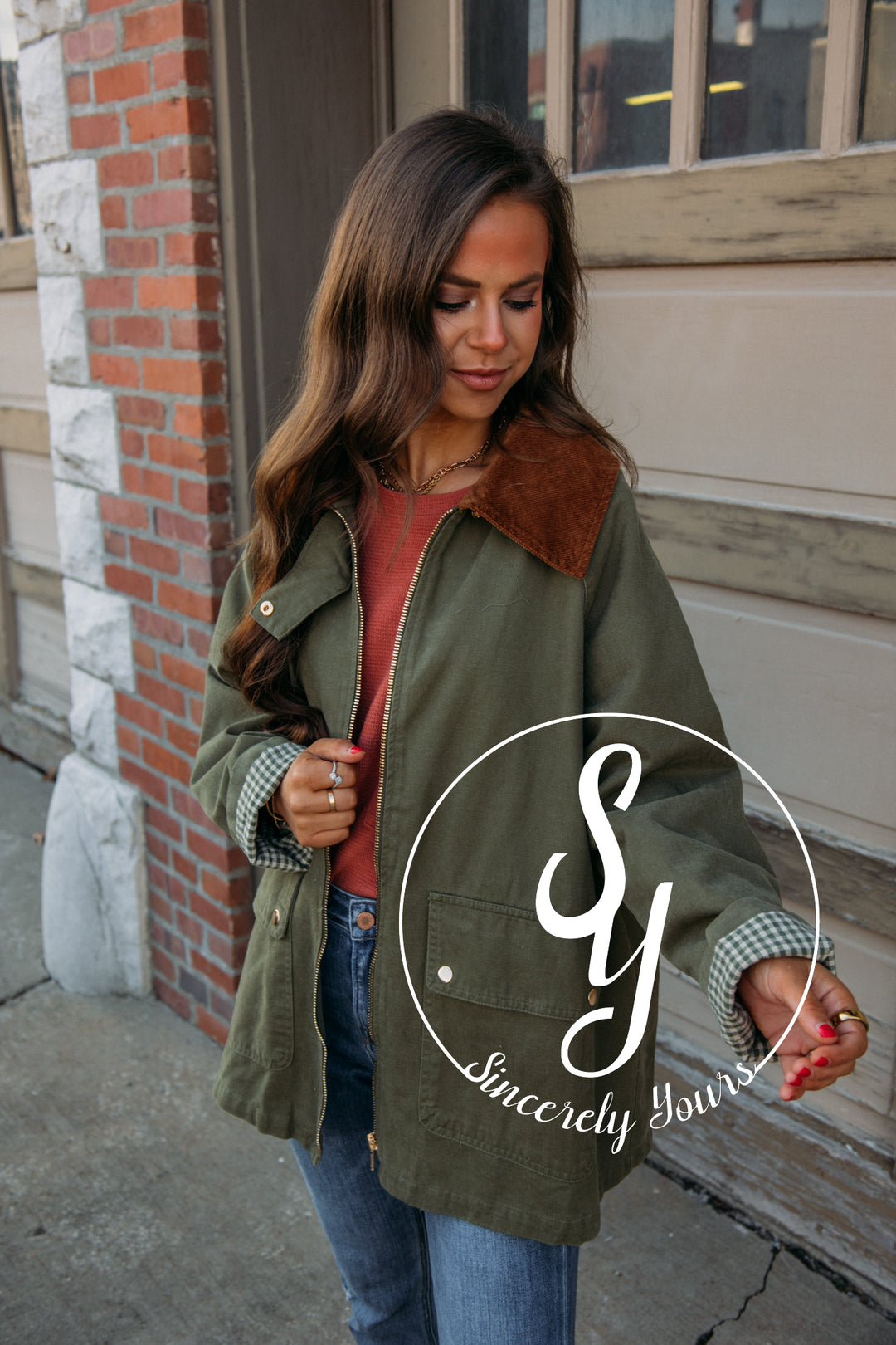 Going Out Chore Jacket - Light Olive