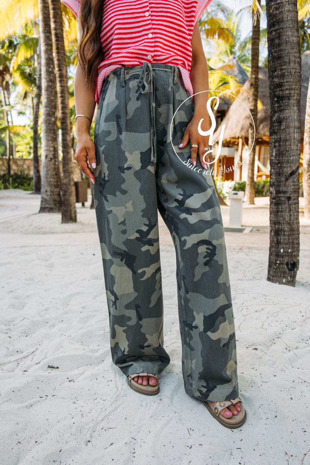 Tie It Here Camo Pant - Camo