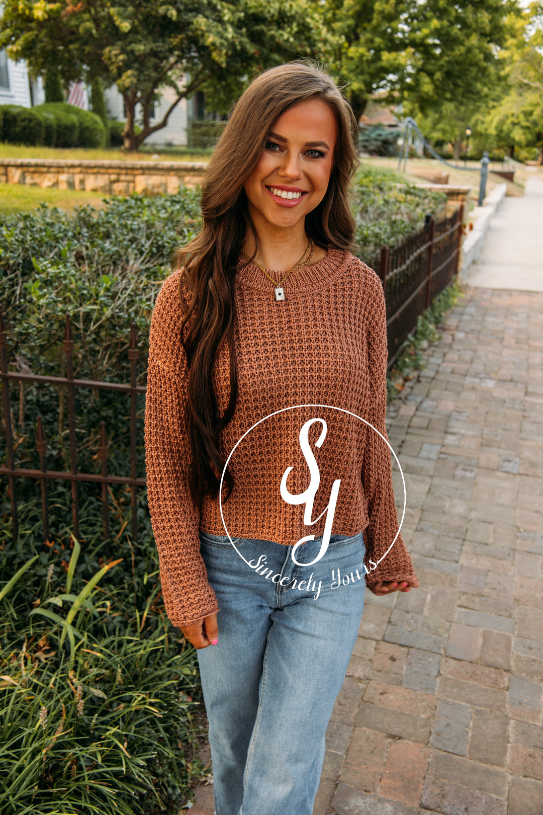 Coffee Date Sweater- Sienna