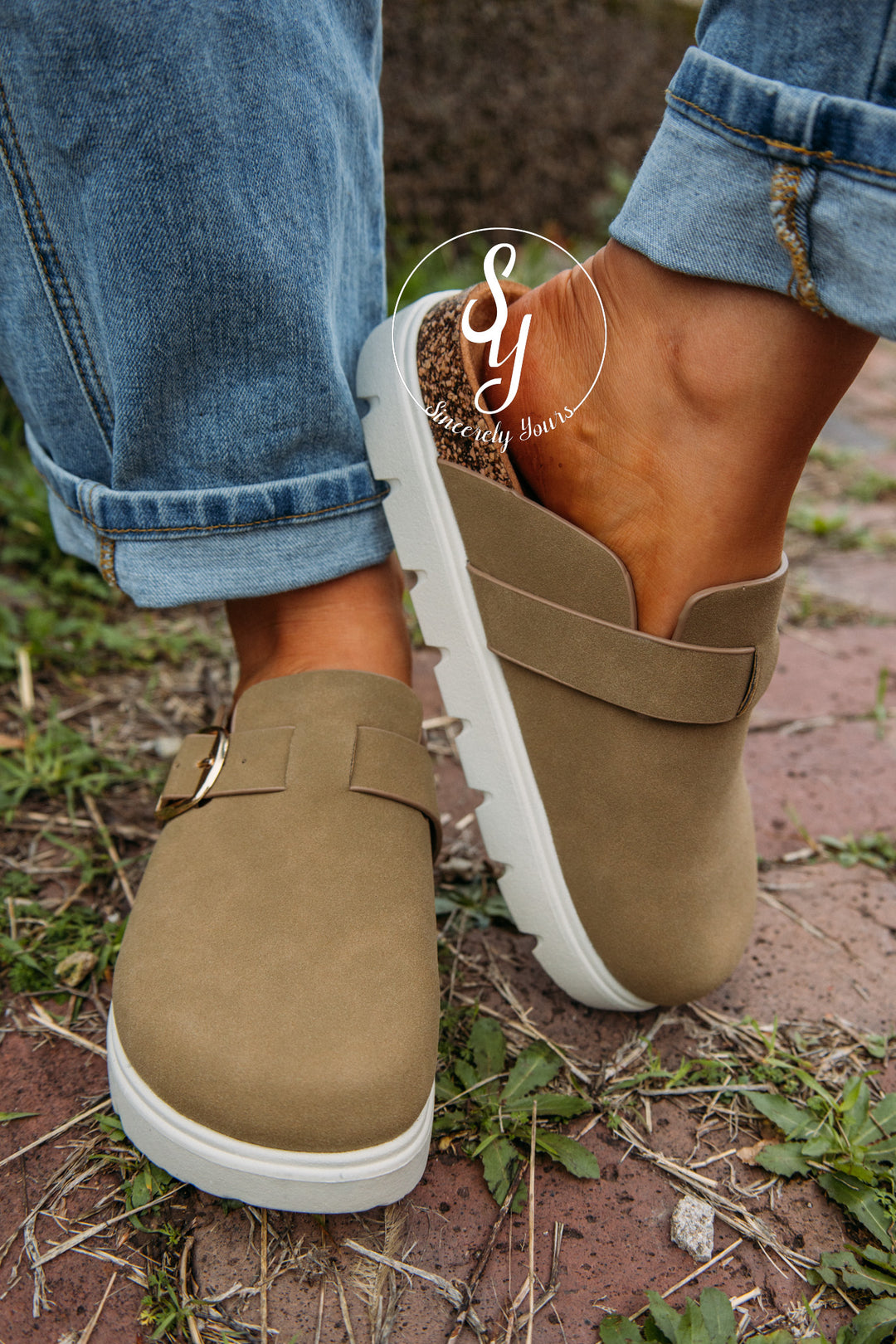 Jaycee Mule - Dk Taupe