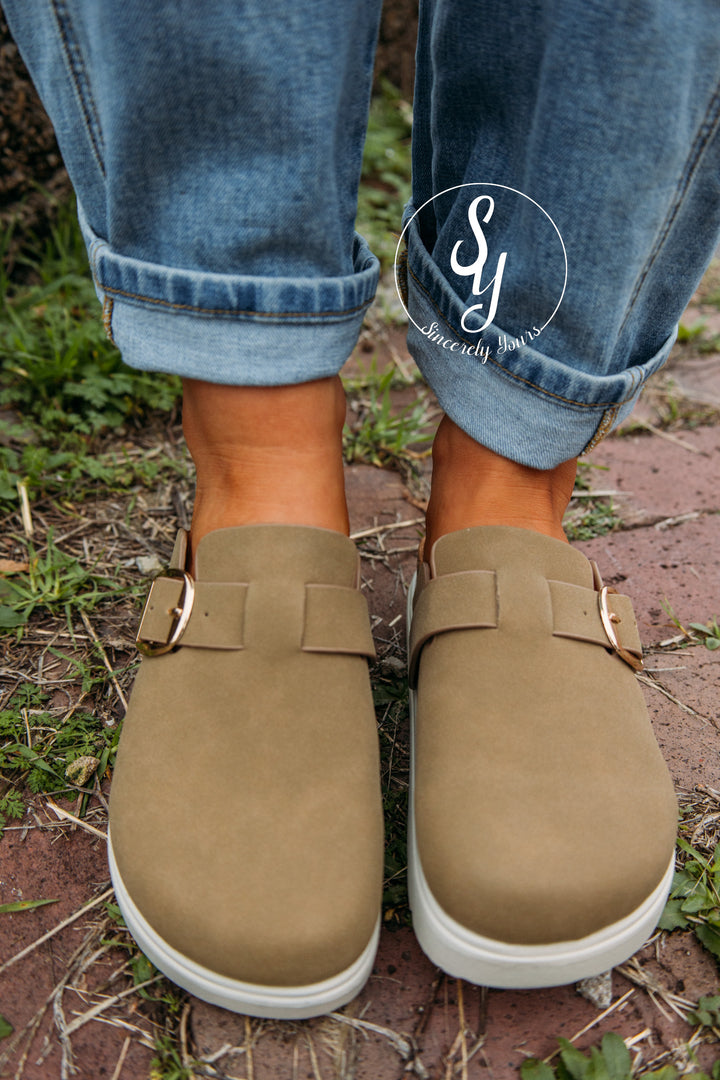 Jaycee Mule - Dk Taupe