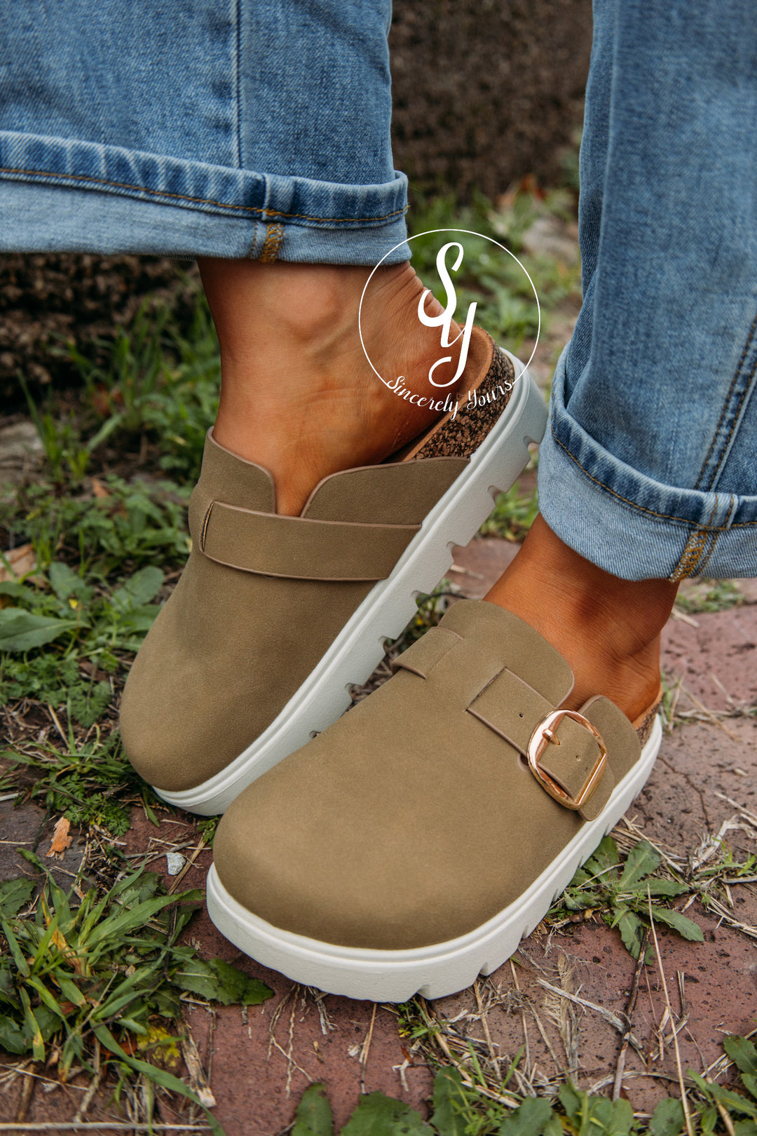 Jaycee Mule - Dk Taupe