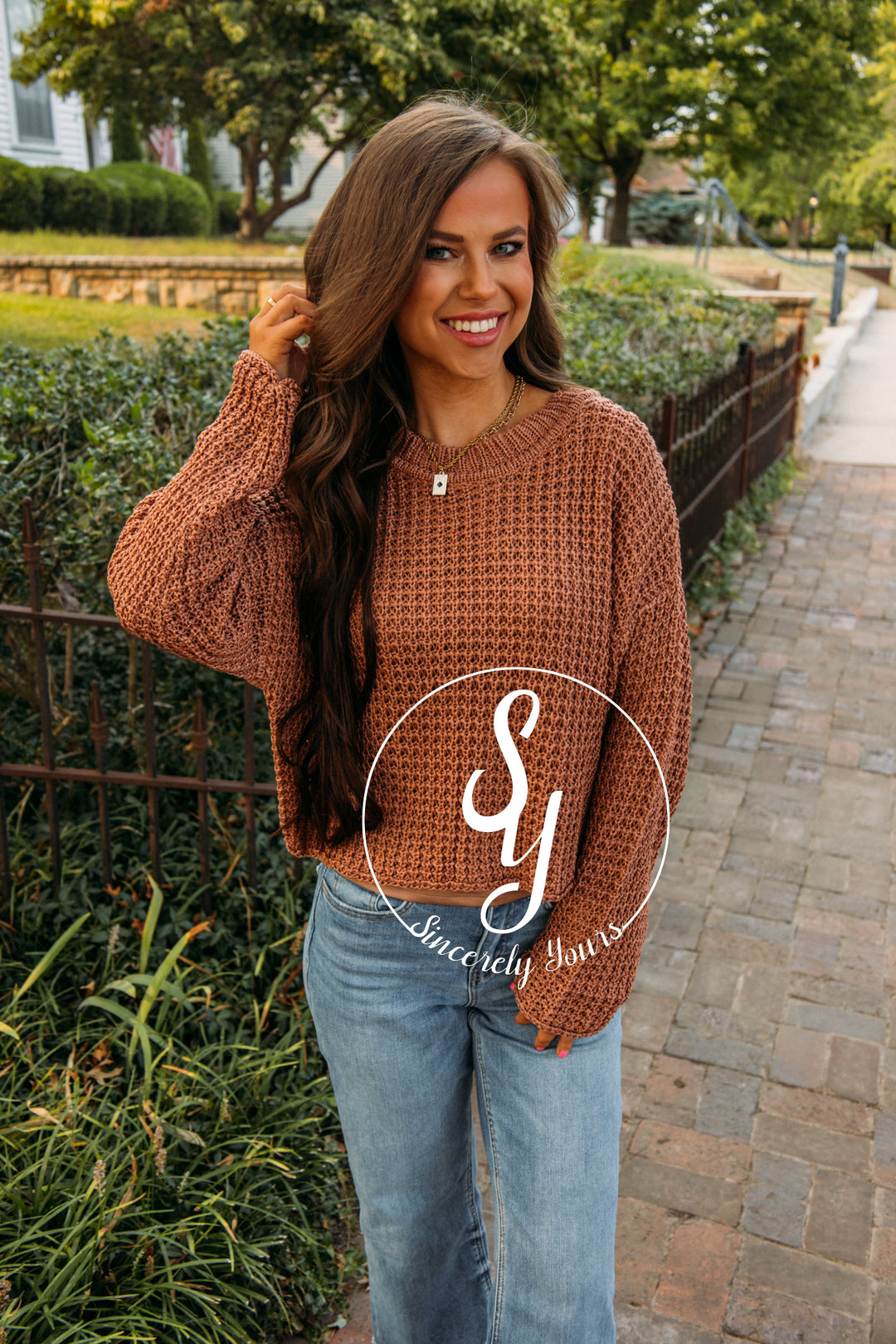 Coffee Date Sweater- Sienna