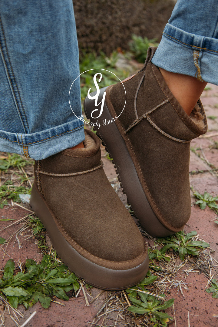 Kirabo Bootie - Olive