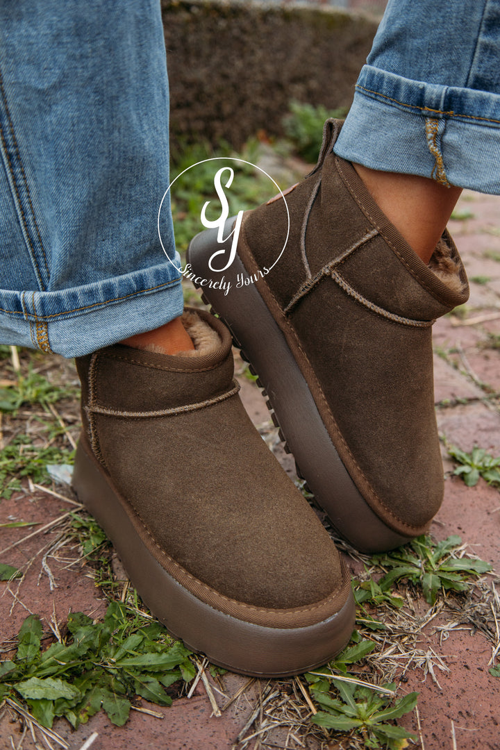 Kirabo Bootie - Olive