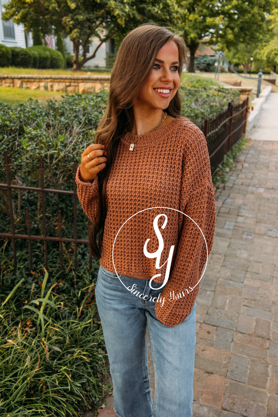 Coffee Date Sweater- Sienna