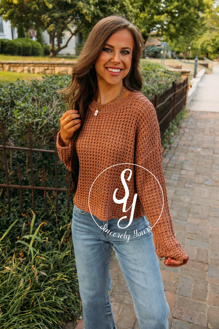 Coffee Date Sweater- Sienna