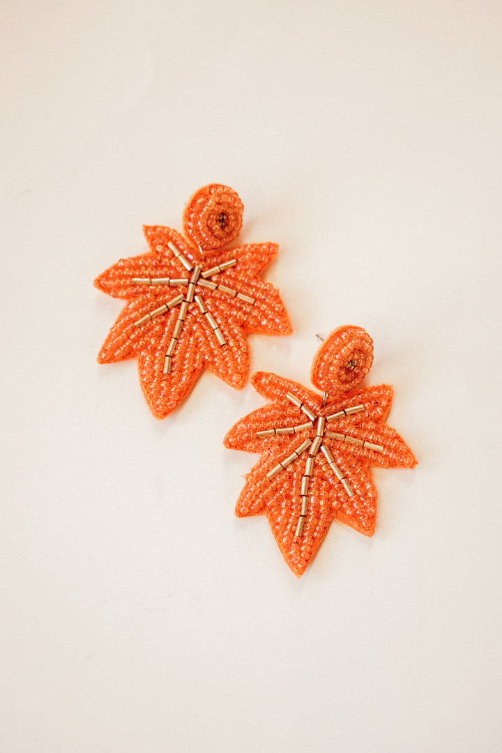 Maple Leaf Earrings