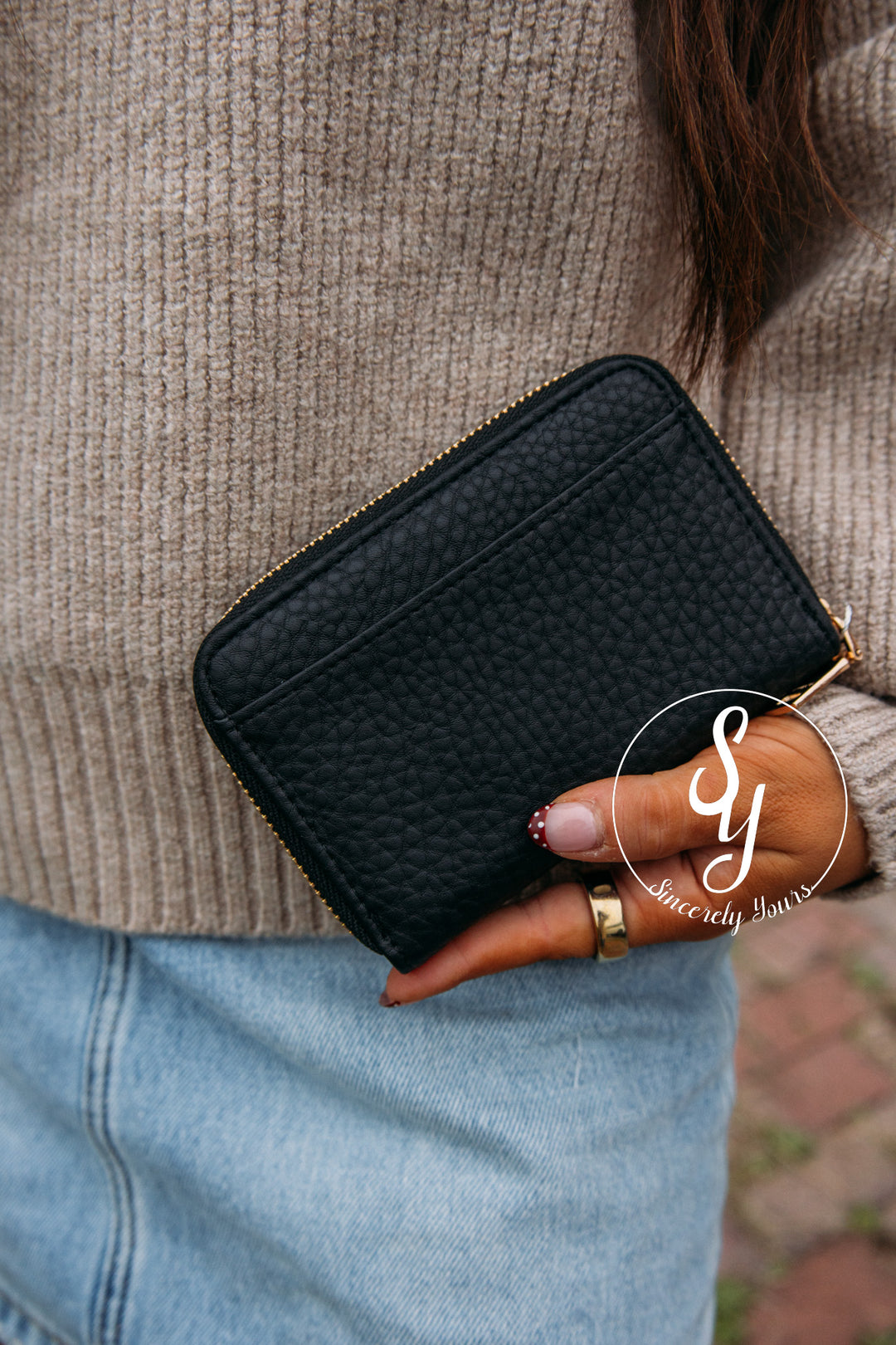 IvaLou Wallet - Black