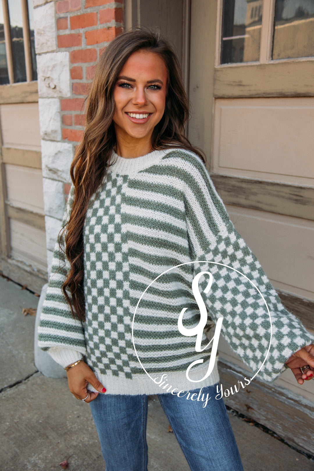 Decisions Sweater - Olive