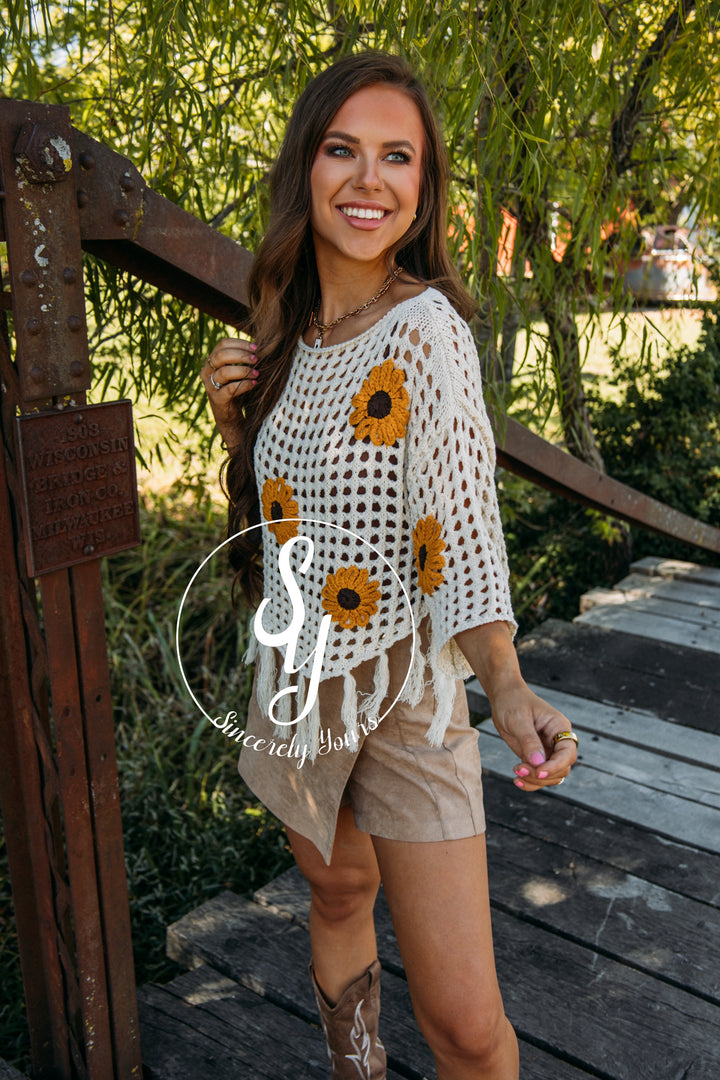 Sunflower Seed Sweater - Cream