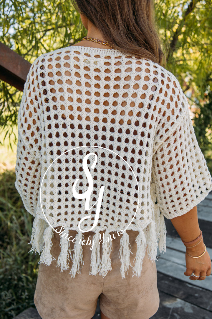 Sunflower Seed Sweater - Cream