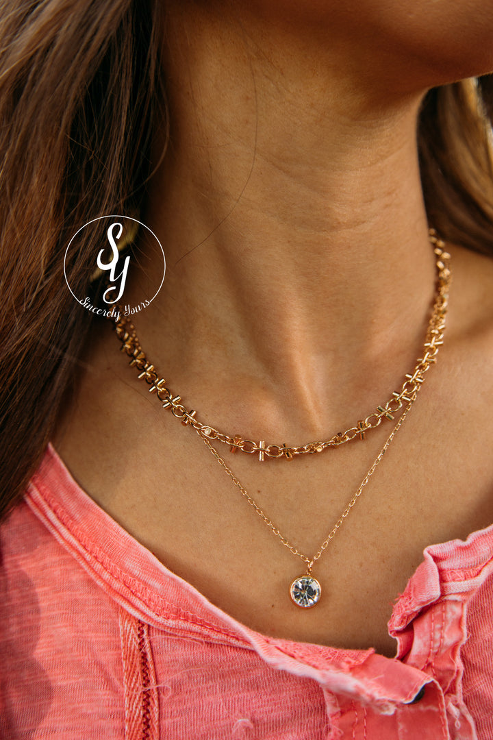 Forever Linked Necklace - Gold