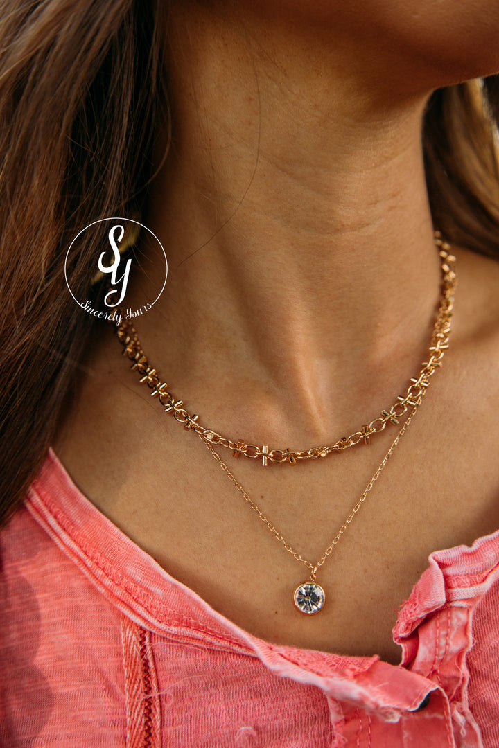 Forever Linked Necklace - Gold