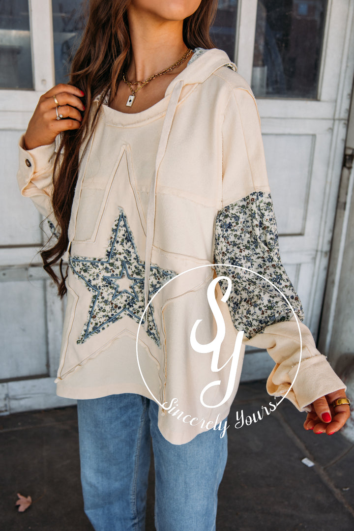 Bright Star Top- Cream