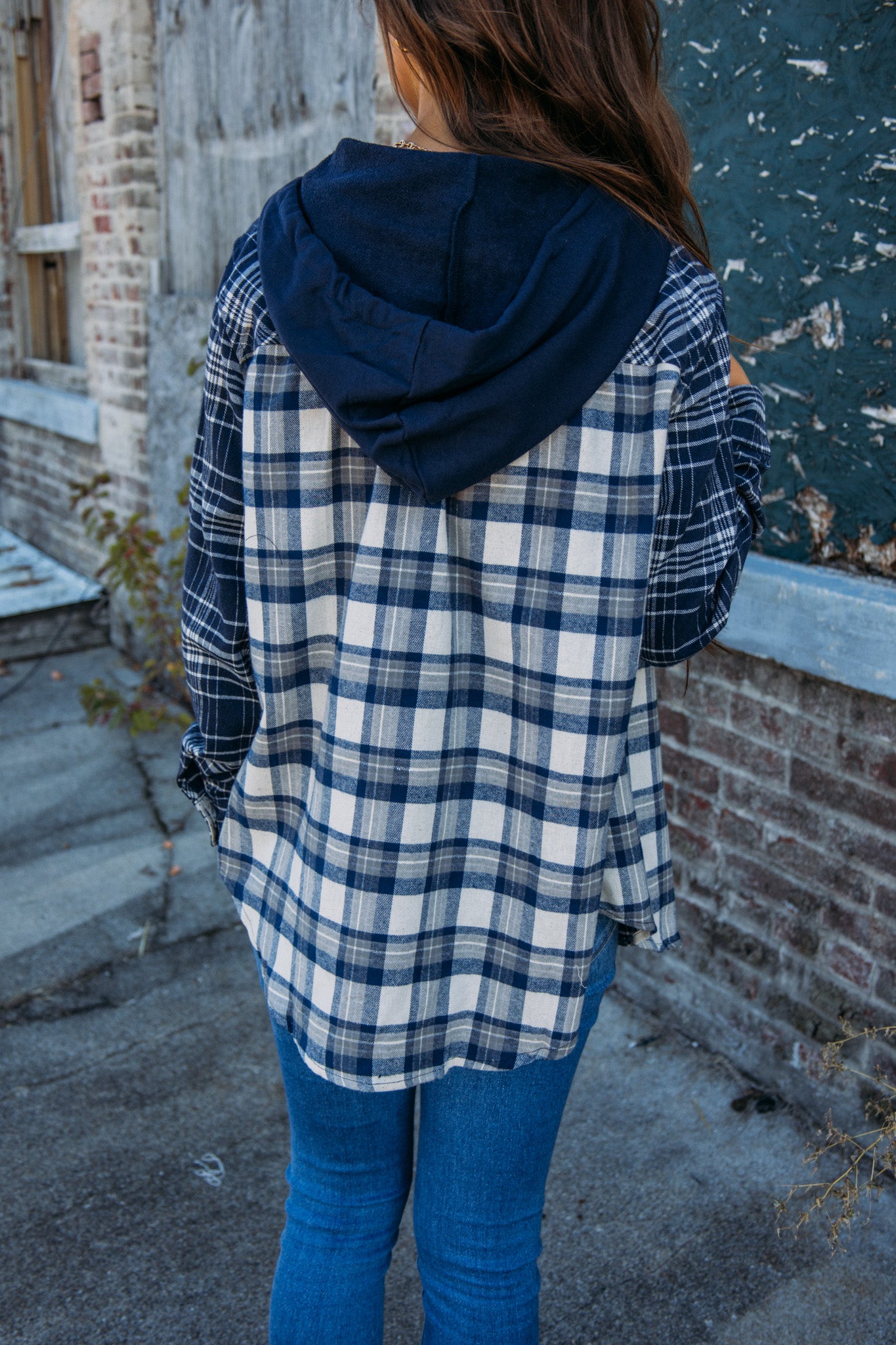 Fireside Sippin' Flannel - Navy