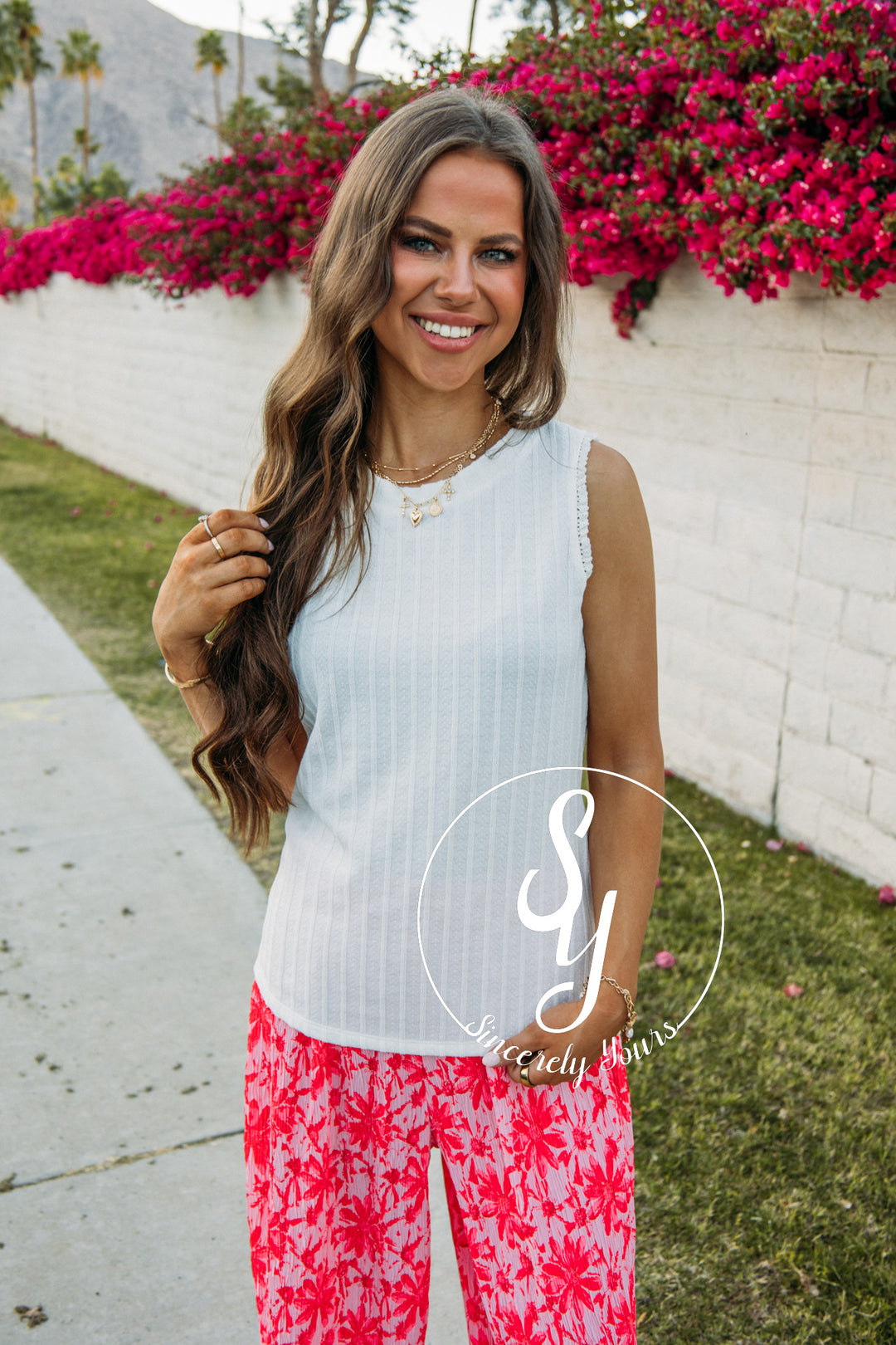 Sorbet Tastin Top - Off White