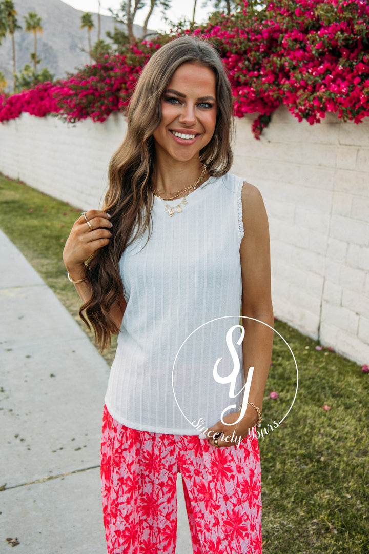 Sorbet Tastin Top - Off White