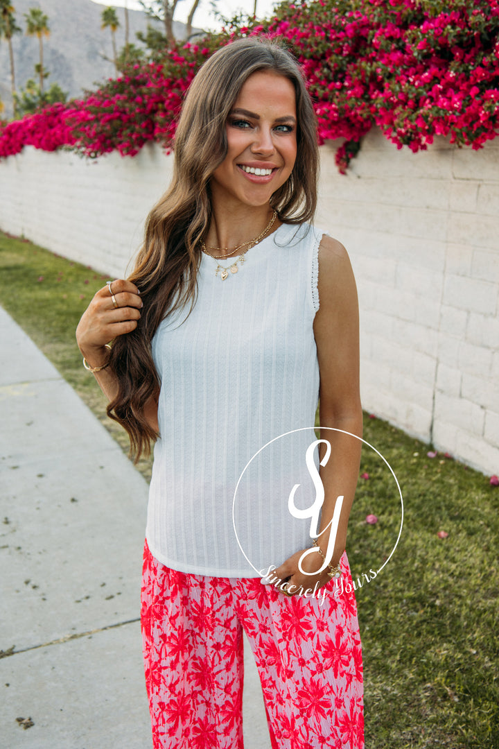 Sorbet Tastin Top - Off White