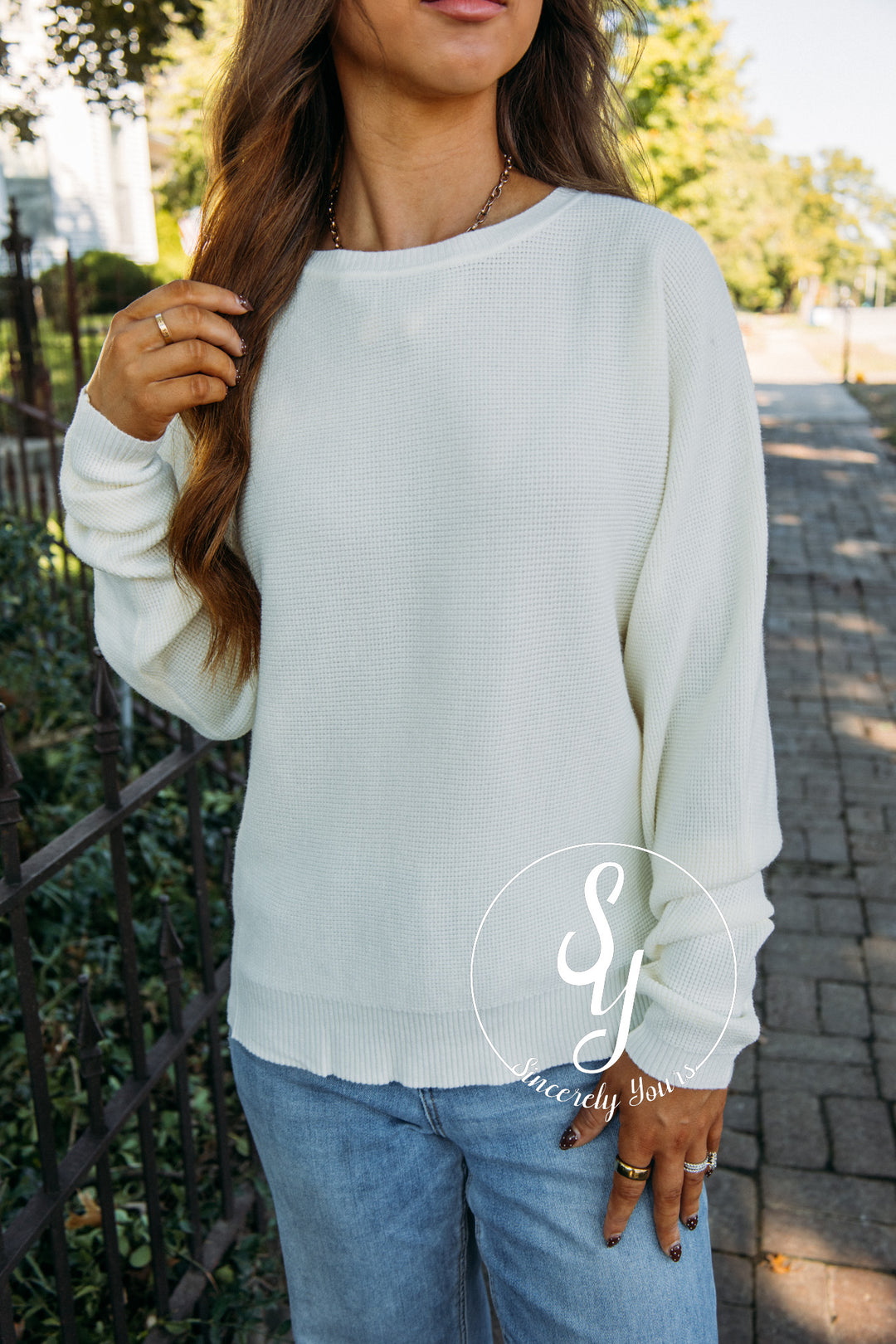 Pinewood Top - French Vanilla