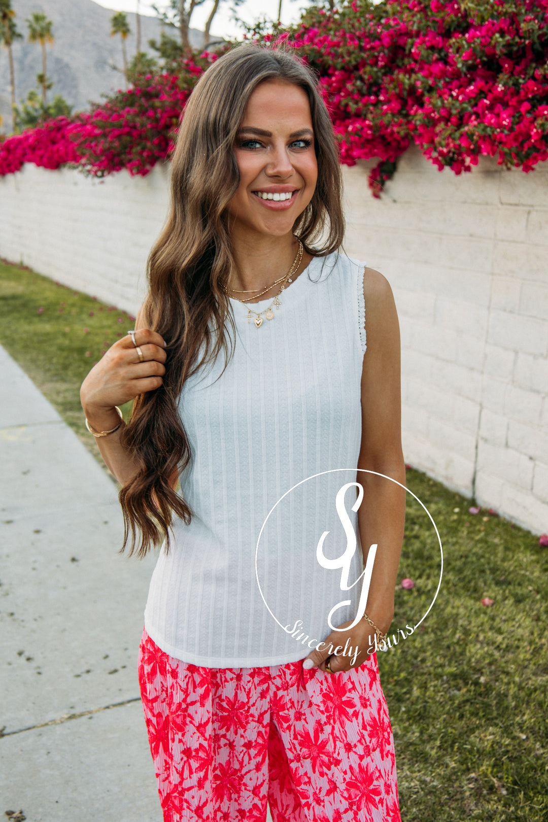 Sorbet Tastin Top - Off White