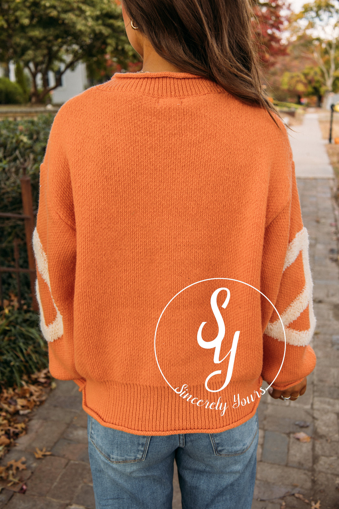 Keep the Peace Sweater - Orange