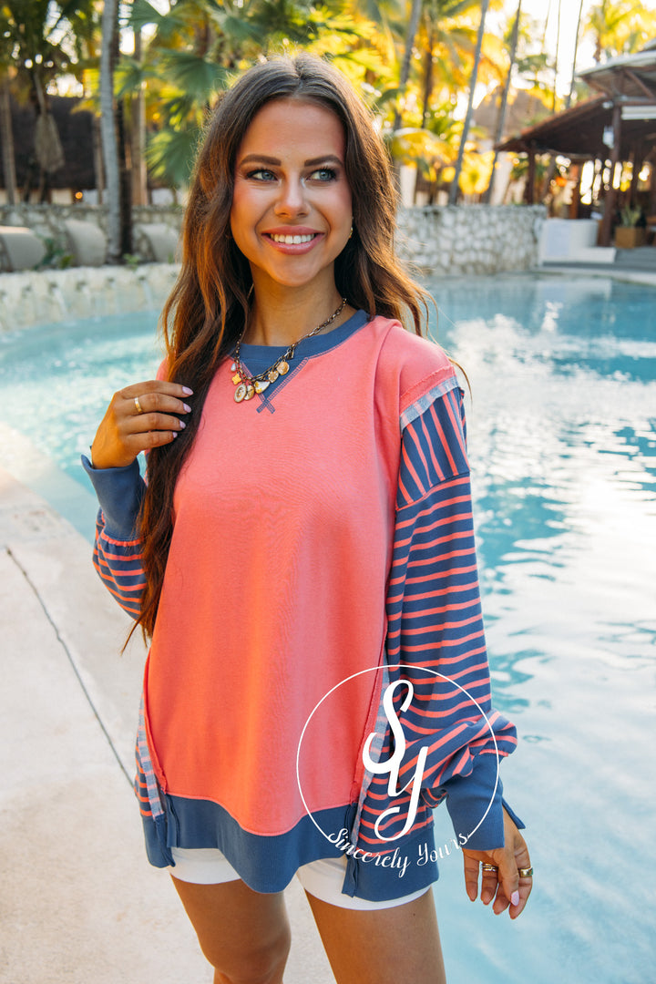 Love Life Top - Coral