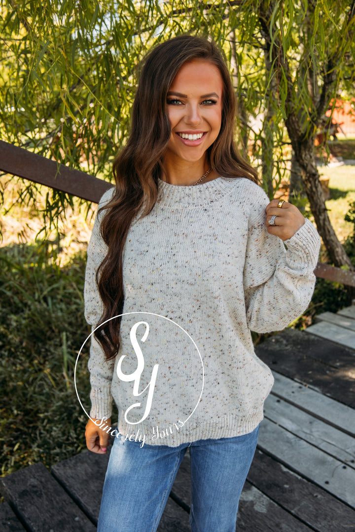 Main Street Sweater - Oatmeal